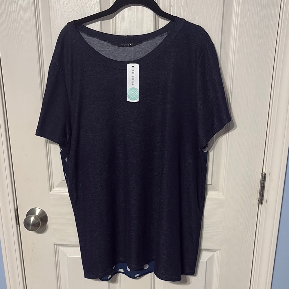Papermoon Marisol Mixed Material Top
